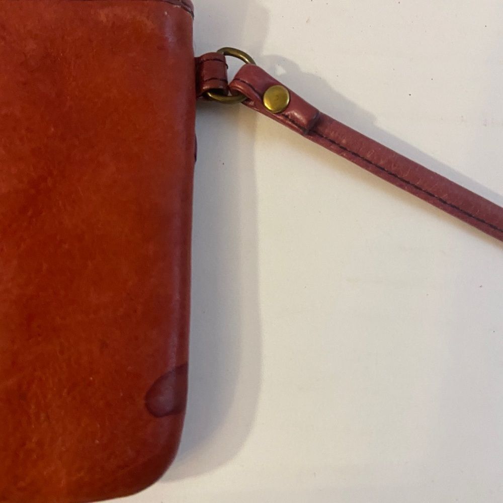 Fossil Wristlet Wallet Red - image 4